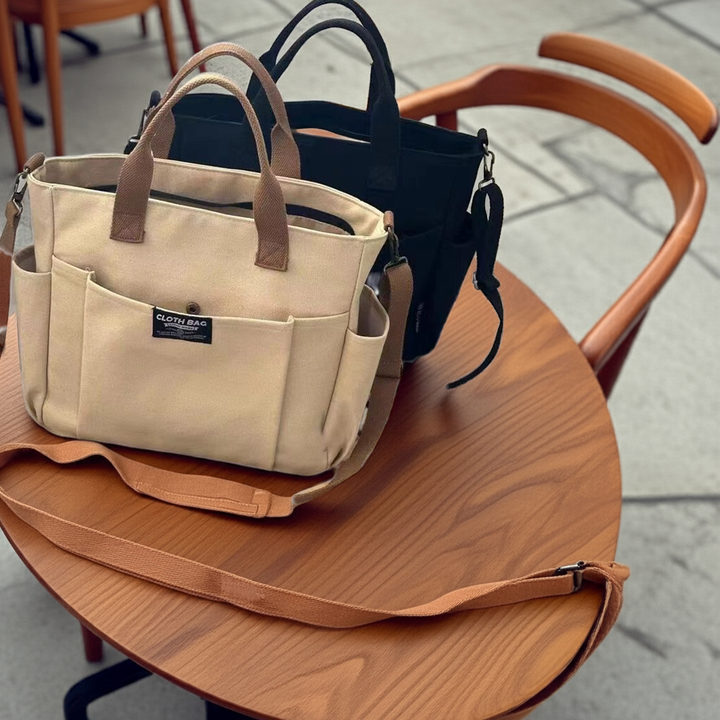 Canvas Shoulder Bag