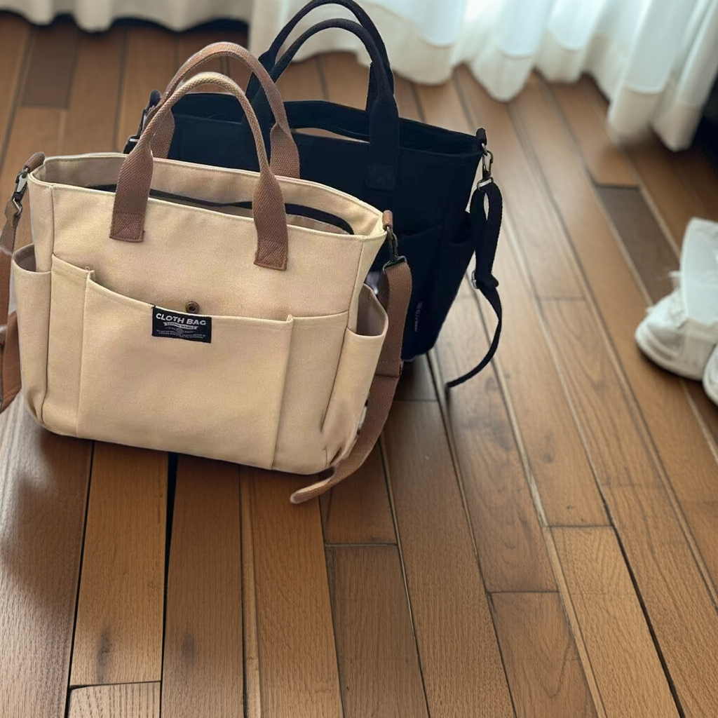 Canvas Shoulder Bag