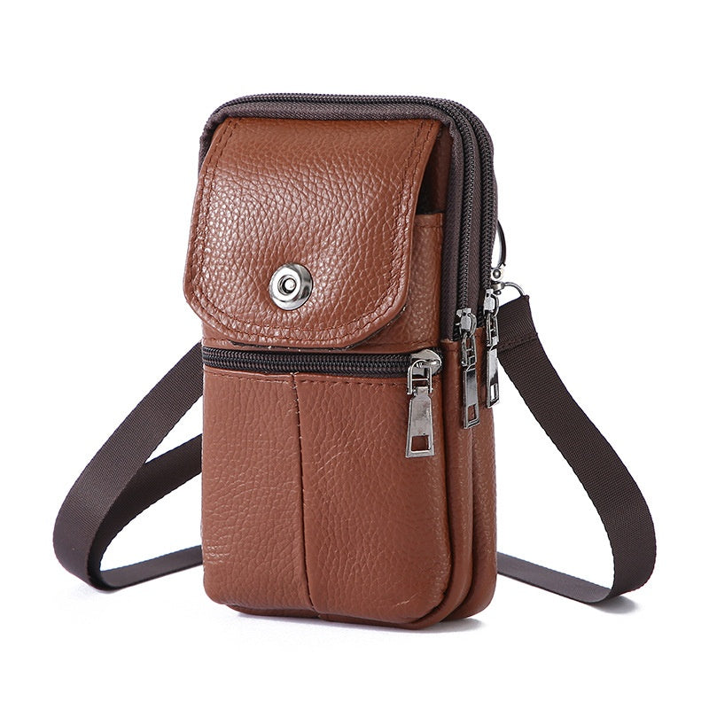 Leather Phone Shoulder & Belt Bag