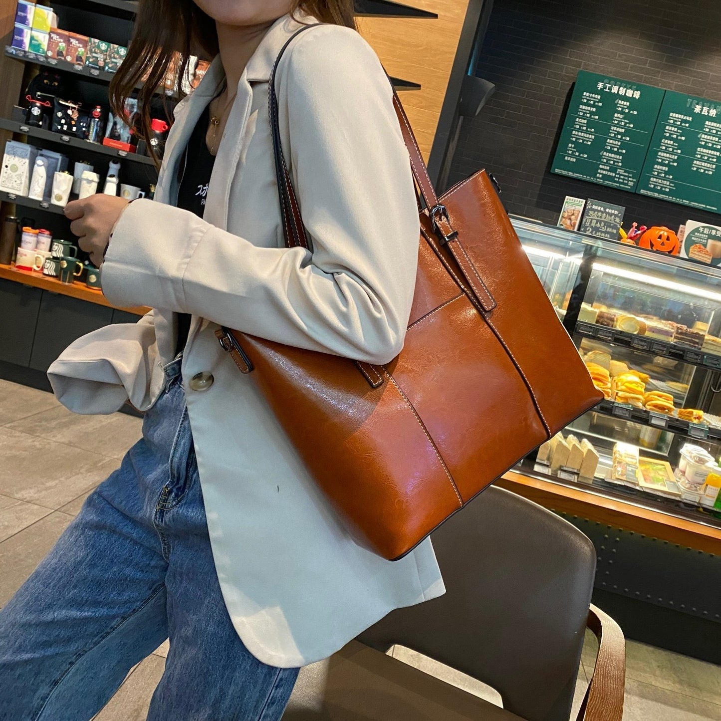 Luxury Leather Handbag