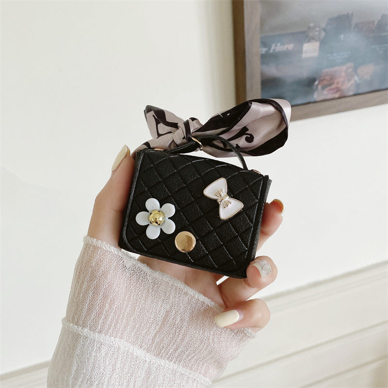Silk Scarf Earphone Bag