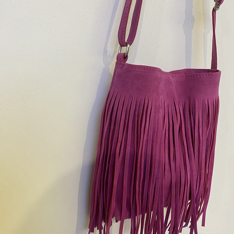 Artistic Tassel Shoulder Bag