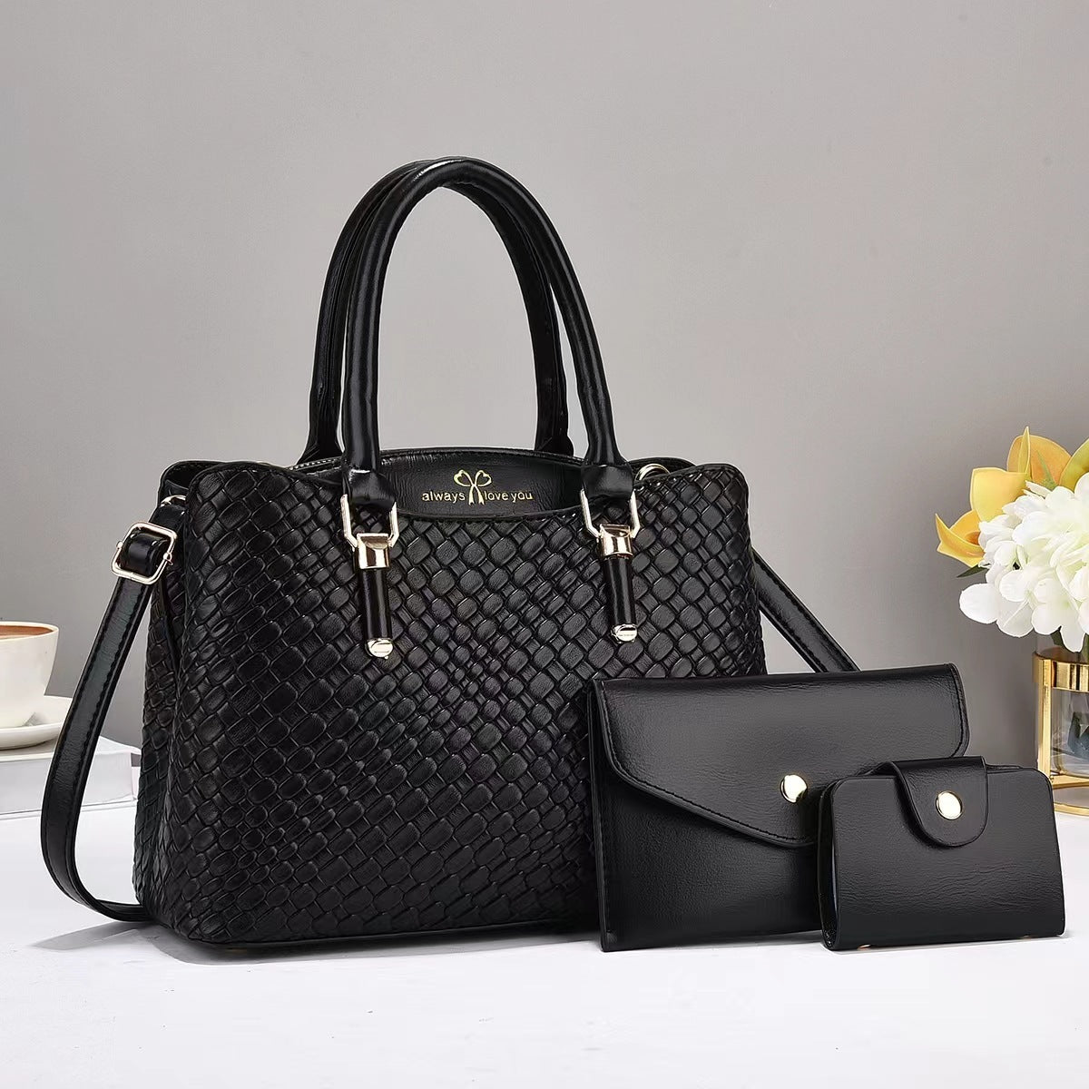 Woven Style 3-in-1 Large Capacity Bags