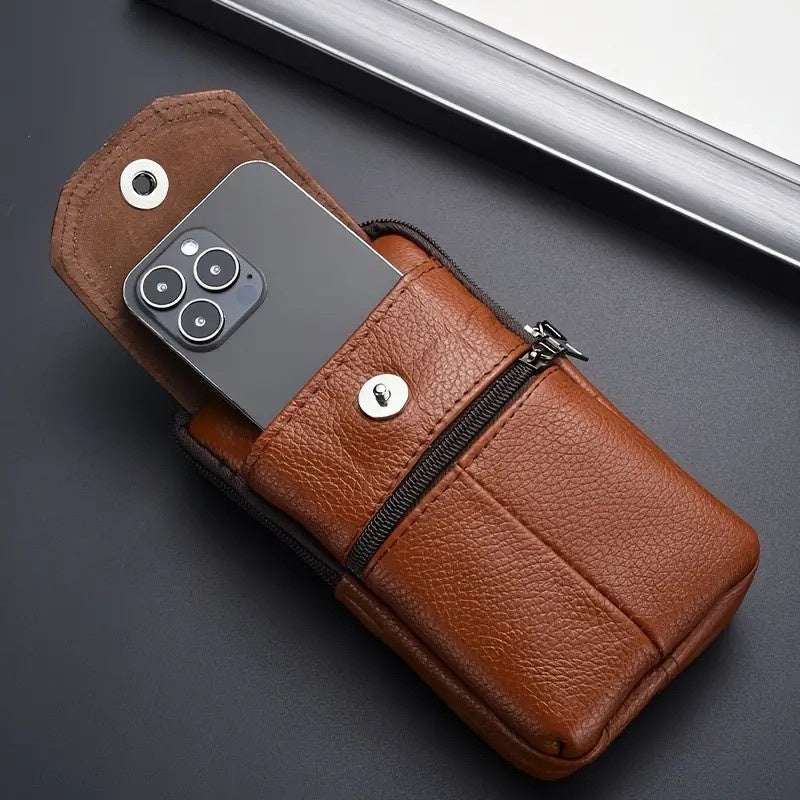 Leather Phone Shoulder & Belt Bag