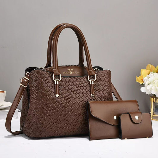 Woven Style 3-in-1 Large Capacity Bags